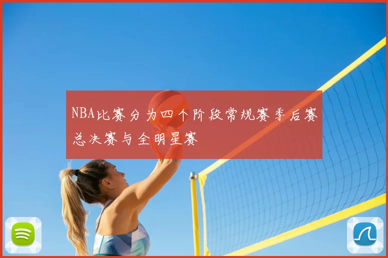 NBA比赛分为四个阶段常规赛季后赛总决赛与全明星赛