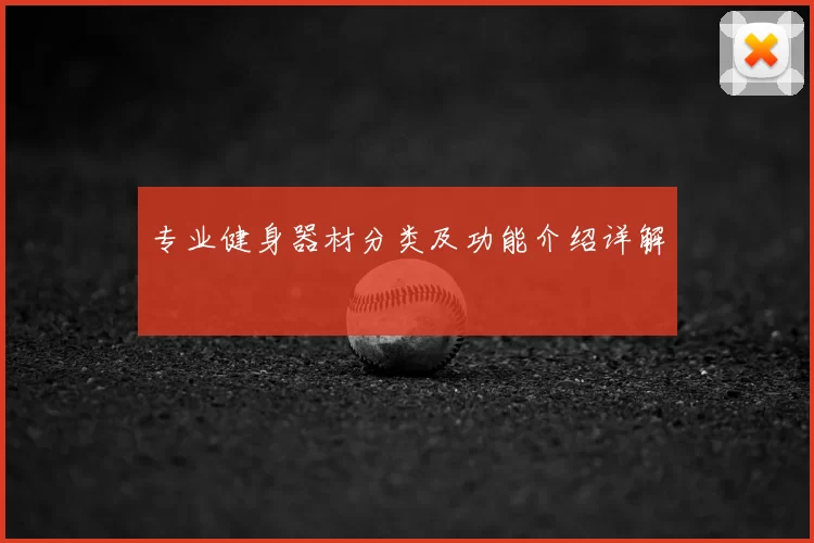 专业健身器材分类及功能介绍详解