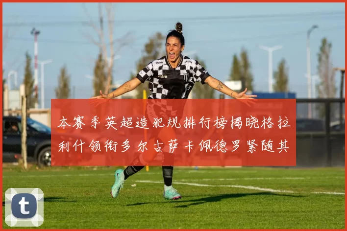 本赛季英超造犯规排行榜揭晓格拉利什领衔多尔古萨卡佩德罗紧随其后