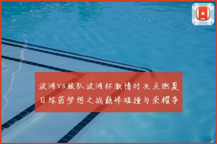 波鸿vs狼队波鸿杯激情对决点燃夏日绿茵梦想之战巅峰碰撞与荣耀争锋