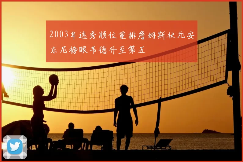 2003年选秀顺位重排詹姆斯状元安东尼榜眼韦德升至第五